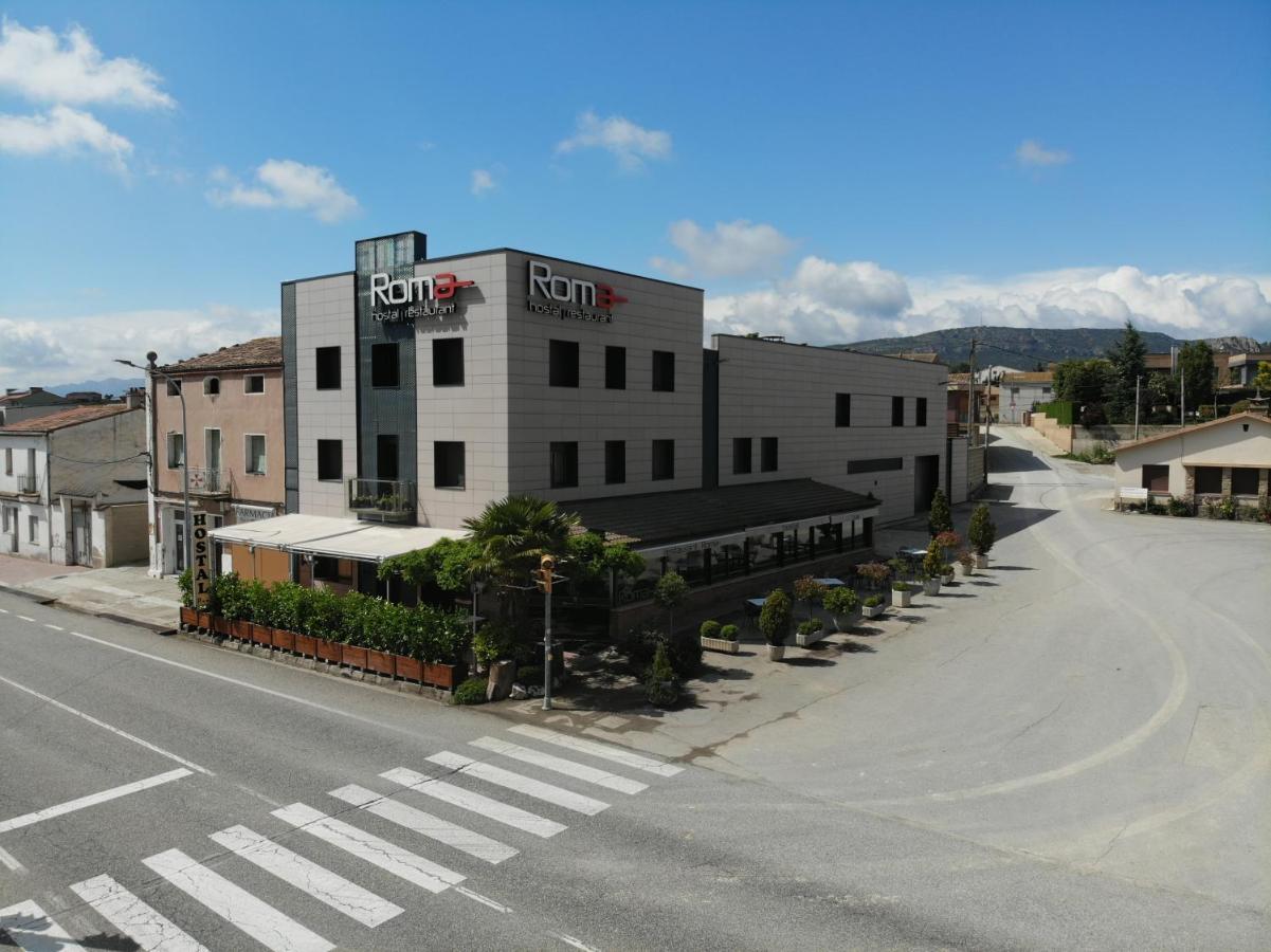 Hostal Restaurant Roma Cubells Bagian luar foto